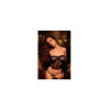 Bustier et string en dentelle noire 